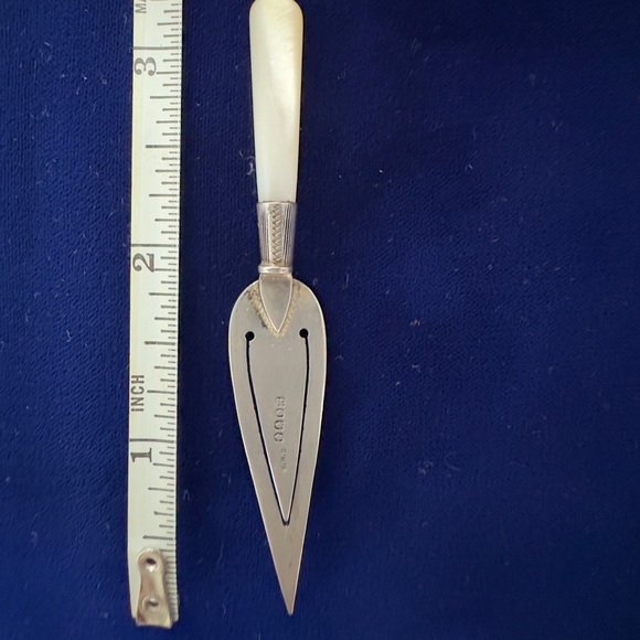 Vintage RARE 1930-40’s Silver Trowel Bookmark-Birmingham England-WH Collins & Co - Picture 6 of 6